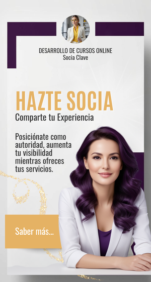 SOCIA MUJER Y EMPRESARIA